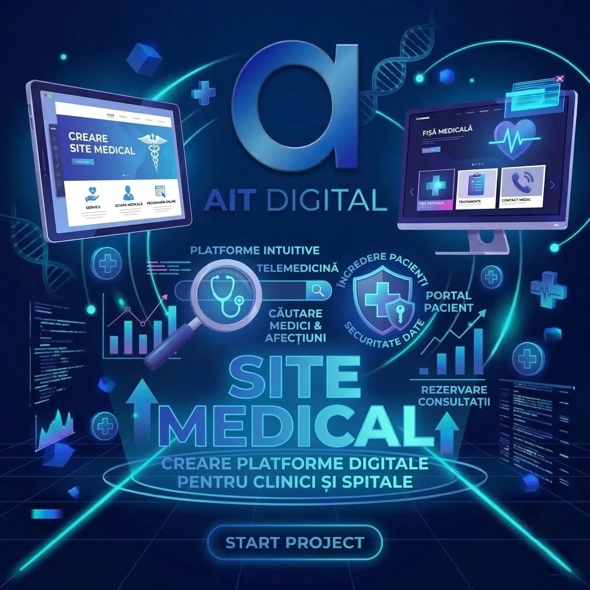 Creare Site Web Clinica Medicala