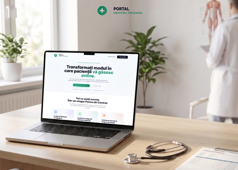Medicina-Timișoara: Portalul care transformă modul în care clinicile și pacienții interacționează în mediul online