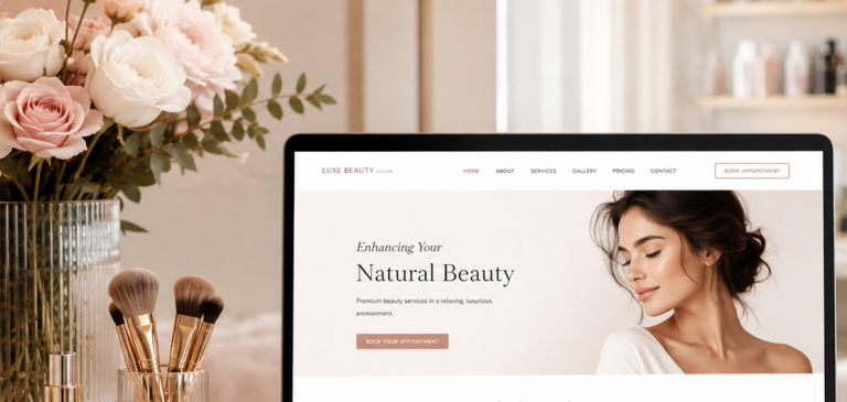 De ce un salon beauty are nevoie de un site profesionist, nu doar de Instagram