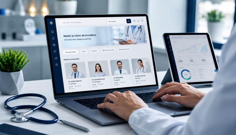 Medicina Timișoara: infrastructură digitală pentru medici, clinici și cabinete medicale